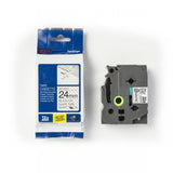 Brother TZE-SE5 DirectLabel black on white Laminat 24mm x 8m for Brother P-Touch TZ 3.5-24mm/HSE/36mm/6-24mm/6-36mm