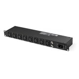 StarTech.com 8-Port Rack-Mount PDU with C13 Outlets - 16 A - 10 ft. Power Cord (BS 1363) - 1U
