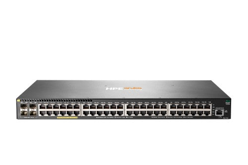 HPE Aruba Networking 2930F 48G PoE+ 4SFP+ Switch