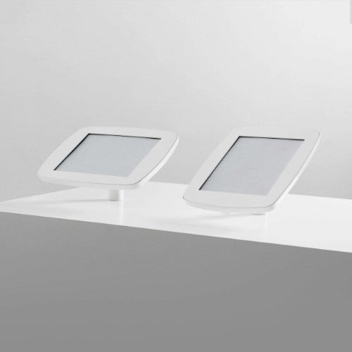 Bouncepad Desk | Apple iPad Mini 4/5 Gen 7.9 (2015 - 2019) | White | Exposed Front Camera and Home Button |