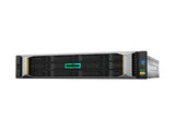 HPE MSA 2050 disk array 7.2 TB Rack (2U) Black, Stainless steel