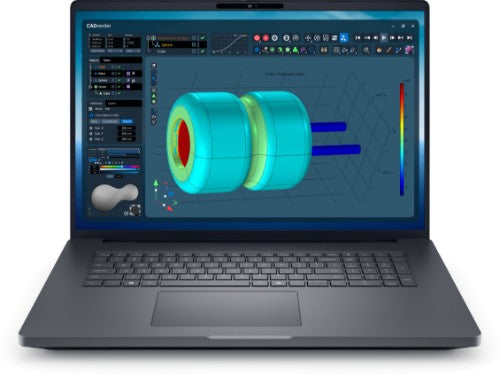 DELL Pro Max 18 Plus MB18250 Intel Core Ultra 9 285HX Mobile workstation 45.7 cm (18") Quad HD+ 32 GB DDR5-SDRAM 1 TB SSD NVIDIA RTX PRO 3000 Blackwell Wi-Fi 7 (802.11be) Windows 11 Pro UK English Black