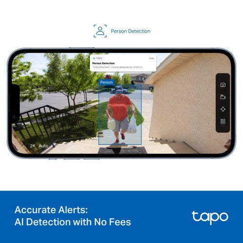 TP-Link Tapo TD20 doorbell chime Black