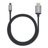 Manhattan USB-C to HDMI Cable, 4K@60Hz, 1m, Black, Male to Male, Three Year Warranty, Equivalent to CDP2HD2MBNL