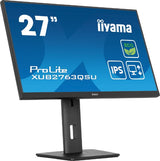 iiyama ProLite XUB2763QSU-B1 computer monitor 68.6 cm (27") 2560 x 1440 pixels Quad HD LED Black