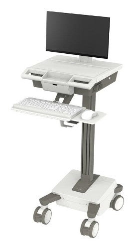 Ergotron M011-0101-100000-1-0 All-in-One PC/workstation mount/stand 19.5 kg White, Grey 61 cm (24")