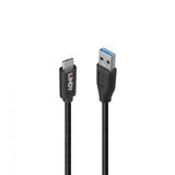 Lindy 36972 USB cable USB 3.2 Gen 2 (3.1 Gen 2) 1.5 m USB A USB C Black