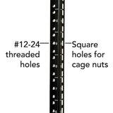 Tripp Lite SRW12U SmartRack 12U Low-Profile Switch-Depth Wall-Mount Small Rack Enclosure