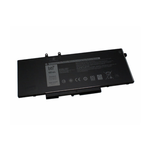 BTI 68Wh 4 cell 451-BCKB compatible battery for DELL PRECISION 3550 LATITUDE 5410 LATITUDE 5510 INSPIRON 7706 2-IN-1 INSPIRON 7506 2-IN-1 BLACK