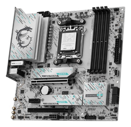 MSI B850M GAMING PLUS WIFI motherboard AMD B850 Socket AM5 micro ATX