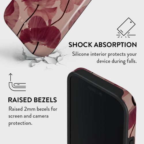 BURGA Tender Kiss mobile phone case 16 cm (6.3") Cover Pink, Rose