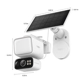 TP-Link Tapo Solar-Powered Floodlight Pan/Tilt Security Camera Kit