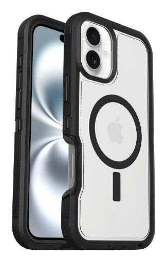 OtterBox Defender Pro XT mobile phone case 17 cm (6.7") Cover Black, Transparent