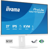 iiyama ProLite XB2797QSNP-W1 27" IPS LCD computer monitor 68.6 cm (27") 2560 x 1440 pixels Quad HD White