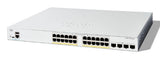 Cisco Catalyst 1200-24FP-4X Smart Switch, 24 Port GE, Full PoE, 4x10GE SFP+, Limited Lifetime Protection (C1200-24FP-4X)
