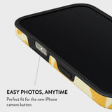 BURGA Lemon Tart mobile phone case 15.5 cm (6.1") Cover Yellow, White