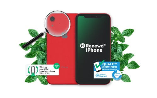 Renewd iPhone XR Red 256GB