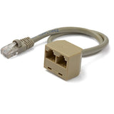 StarTech.com 2-to-1 RJ45 Splitter Cable Adapter - F/M