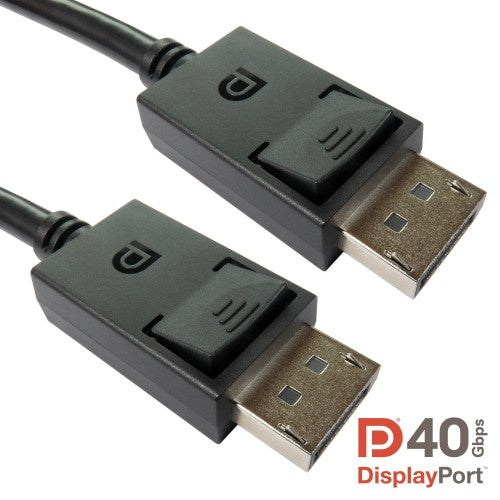 Cables Direct CDLDP40-02 DisplayPort cable 2 m Black