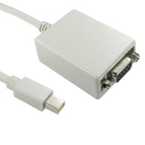 Cables Direct Mini Display Port - VGA m/f 0.15 m VGA (D-Sub) Mini DisplayPort Beige