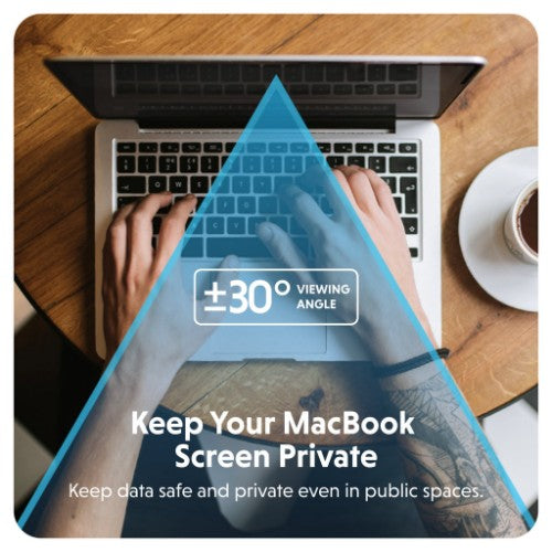 HYPER HyperShield Magnetic Privacy 40.6 cm (16") Laptop Frameless display privacy filter 3H