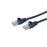 connektgear 0.5m RJ45 CAT6 UTP Stranded Flush Moulded LS0H Network Cable - 24AWG - Blue