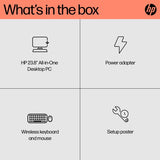 HP 24-cr0002na AMD Ryzen™ 7 7730U 60.5 cm (23.8") 1920 x 1080 pixels All-in-One PC 8 GB DDR4-SDRAM 512 GB SSD Windows 11 Home Wi-Fi 6 (802.11ax) White
