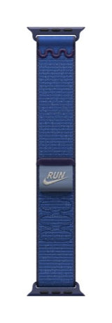 Apple MGD64ZM/A smart wearable accessory Band Blue Nylon, Recycled polyester, Spandex