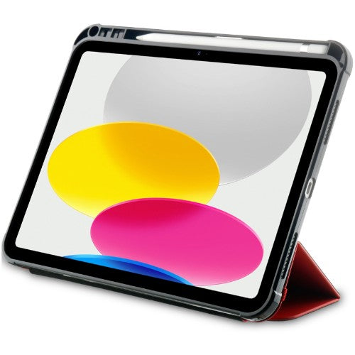 OtterBox React Folio Series for Apple iPad (A16/10th gen), Red - No Retail Packaging
