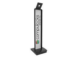 Compulocks VESA Brandable Floor Stand Black