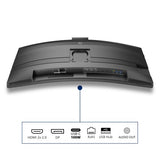 Philips 6000 series 34B2U6603CH/00 computer monitor 86.4 cm (34") 3440 x 1440 pixels Wide Quad HD LCD Grey