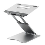 ALOGIC Elite Plus Adjustable Laptop Riser - Silver