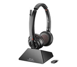HP Poly Savi 8220 UC Microsoft Teams Certified DECT 1880-1900 MHz USB-A Headset