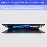HP EliteBook Ultra G1q AI PC Copilot+ PC Snapdragon X1E-78-100 Laptop 35.6 cm (14") Touchscreen 2.2K 16 GB LPDDR5x-SDRAM 1 TB SSD Wi-Fi 6E (802.11ax) Windows 11 Pro Blue
