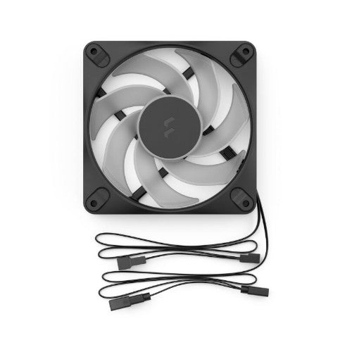 Fractal Design Dynamic 3 12 Reverse RGB 2200RPM 4 Pinos PWM Black