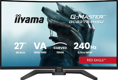 iiyama G-MASTER GCB2784HSU-B1 27" 240Hz computer monitor 68.6 cm (27") 1920 x 1080 pixels Black