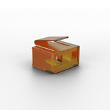 Lindy 20 x RJ-45 Port Blockers (without key), Orange