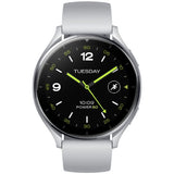 Xiaomi Watch 2 3.63 cm (1.43") AMOLED 46 mm Digital 466 x 466 pixels Touchscreen Silver Wi-Fi GPS (satellite)