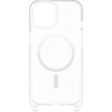OtterBox React Series Necklace MagSafe for iPhone 15 with Strap, Clear