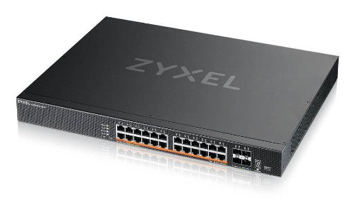 Zyxel XMG2230-28HP Managed L2/L3 2.5G Ethernet (100/1000/2500) Power over Ethernet (PoE) 1U Black