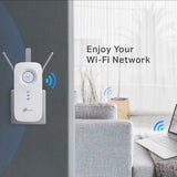 TP-Link RE450 network extender Network repeater White 10, 100, 1000 Mbit/s
