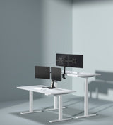 Origin Storage Gas Spring Dual Monitor Arm with VESA 75x75 and 100x100