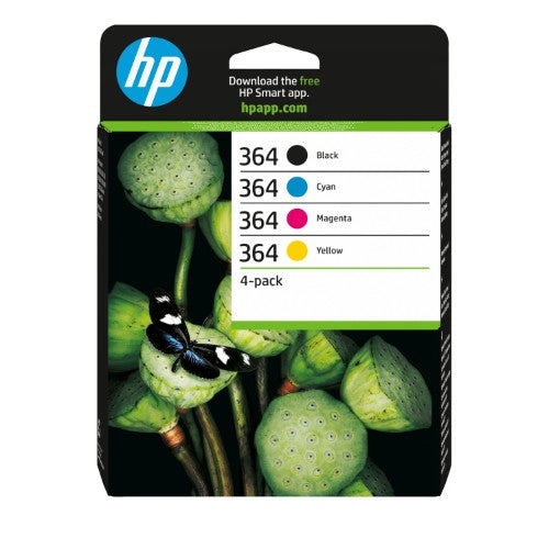 HP N9J73AE/364 Ink cartridge multi pack Bk,C,M,Y, 4x300 pages ISO/IEC 24711 Pack=4 for HP PhotoSmart B 110/C 309/D 5460/Plus/Premium