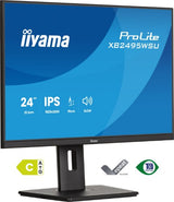 iiyama ProLite XB2495WSU-B1 computer monitor 61.2 cm (24.1") 1920 x 1200 pixels WUXGA LCD Black