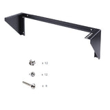 StarTech.com 3U 19” Wall Mount Vertical Rack Bracket, Wall Mount Patch Panel Bracket for Data/AV/IT/Computer Equipment, 3U Rack for Cabinet or Server Room, Supports 150lb (68kg) Capacity