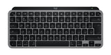 Logitech MX Keys Mini For Mac keyboard Home/Office Bluetooth QWERTY UK English Black, Grey
