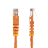 StarTech.com Cat5e Patch Cable with Molded RJ45 Connectors - 15 ft. - Orange