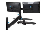 Kensington Dual Monitor Arm for SmartFit® Sit/Stand Workstation — (K55759WW)