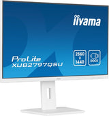 iiyama ProLite XUB2797QSU-W2 computer monitor 68.6 cm (27") 2560 x 1440 pixels Quad HD LED White