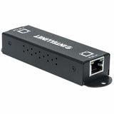 Intellinet Gigabit High-Power PoE+ Extender Repeater, IEEE 802.3at/af Power over Ethernet (PoE+/PoE), metal